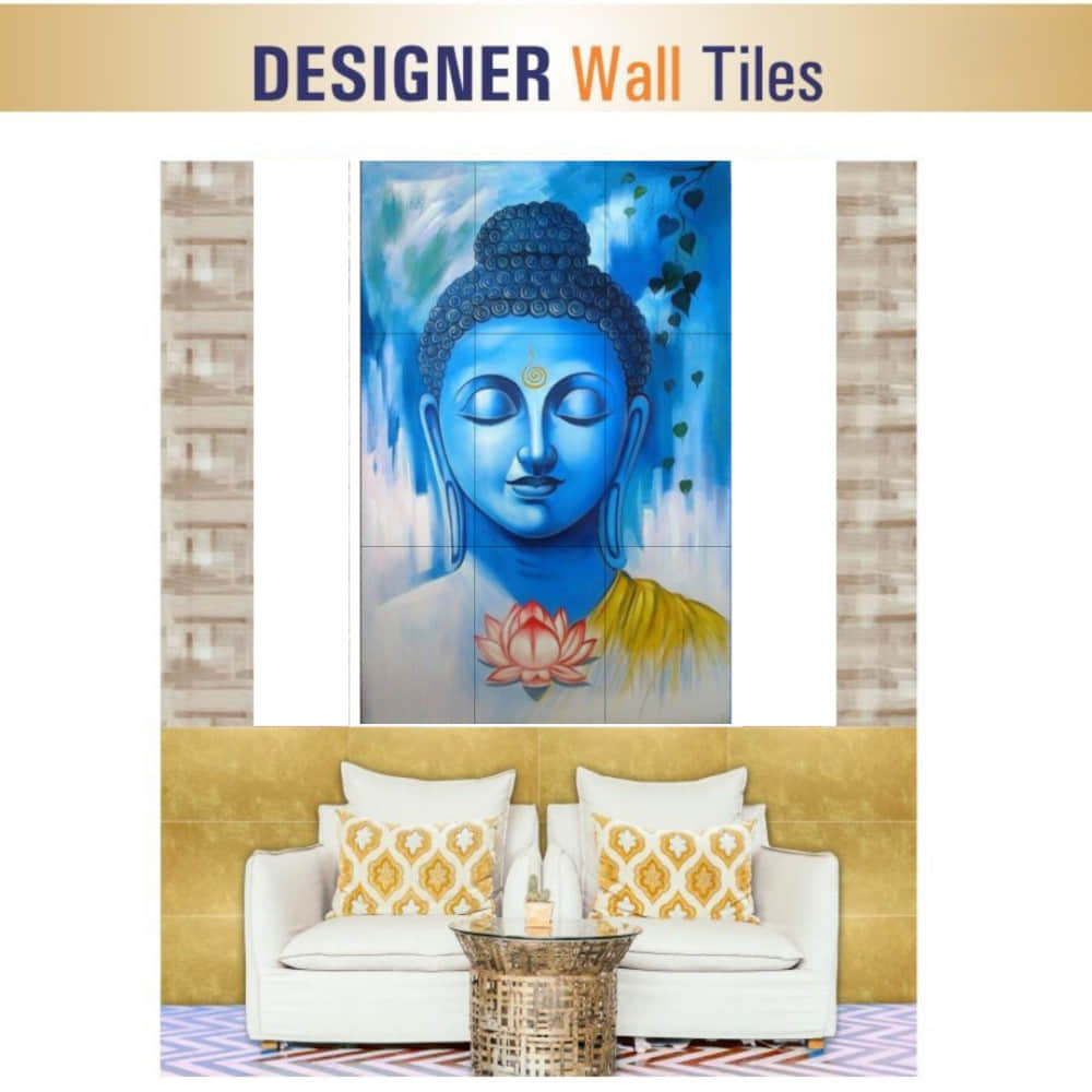 Buddha Wall Tile (4*3) - photo