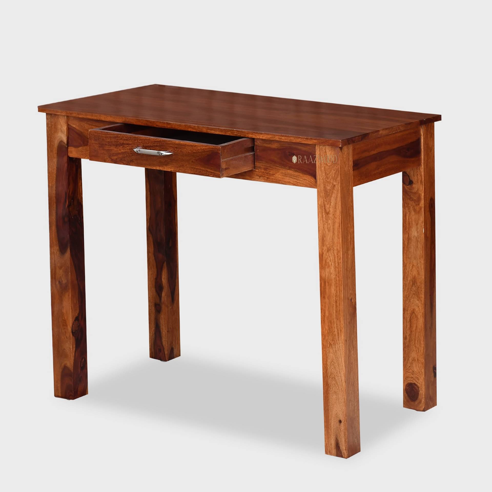Warren Sheesham Wood Study Desk with Drawer