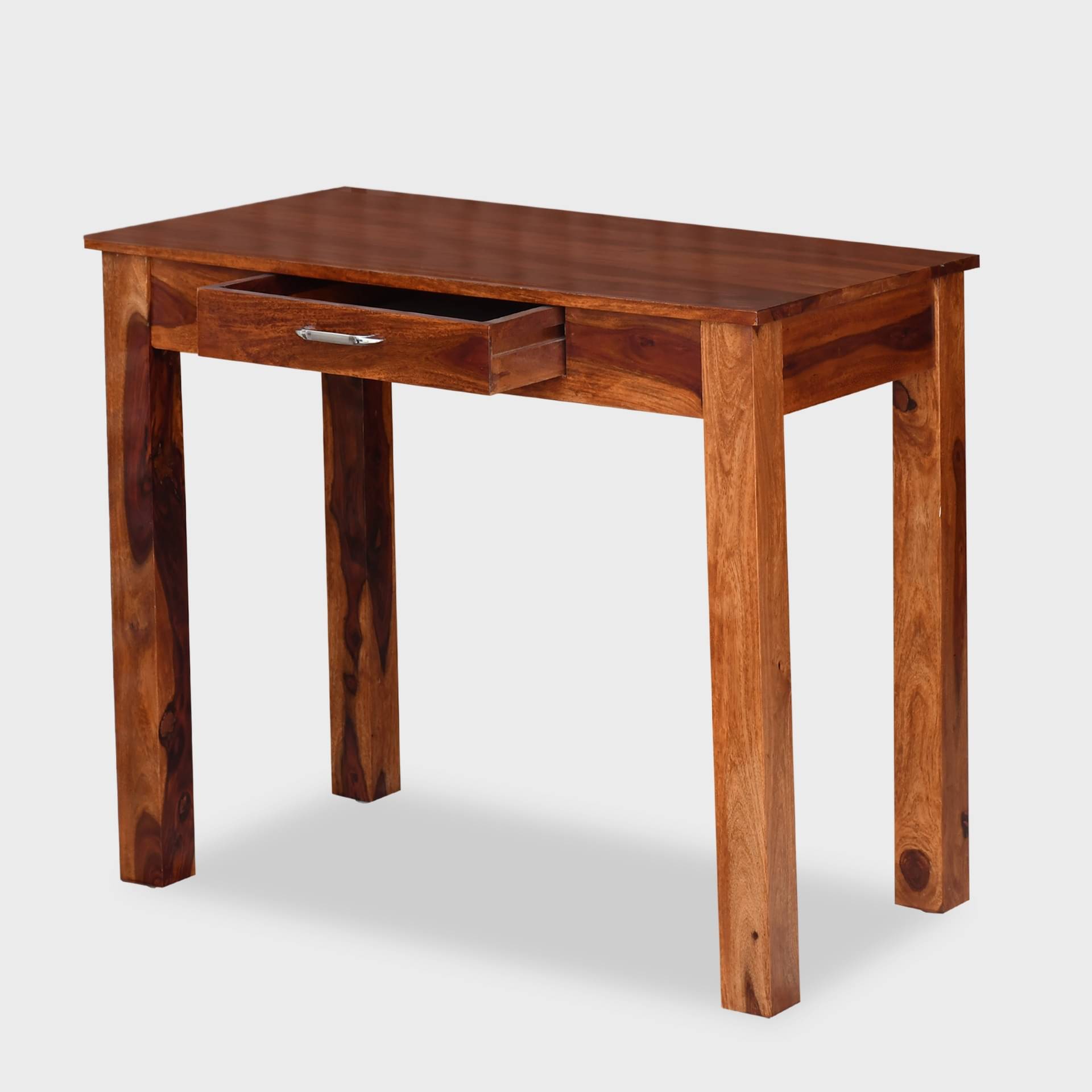 Warren Sheesham Wood Study Desk with Drawer