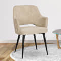 Modway Armchair with Beige and Black Color - photo
