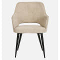Modway Armchair with Beige and Black Color - rear_view