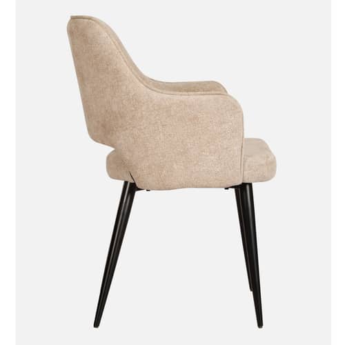 Modway Armchair with Beige and Black Color