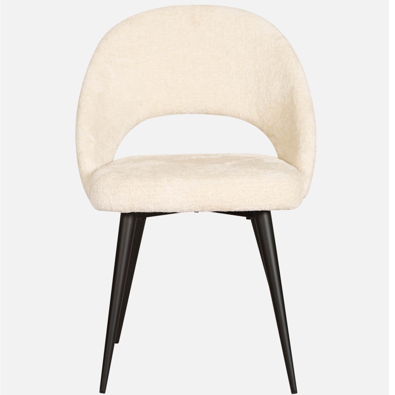 Toreon Upholstered Fabric Arm Chair - rear_view
