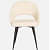 Toreon Upholstered Fabric Arm Chair - rear_view