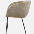 Patron Arm Chair in Beige and Black color - front_view