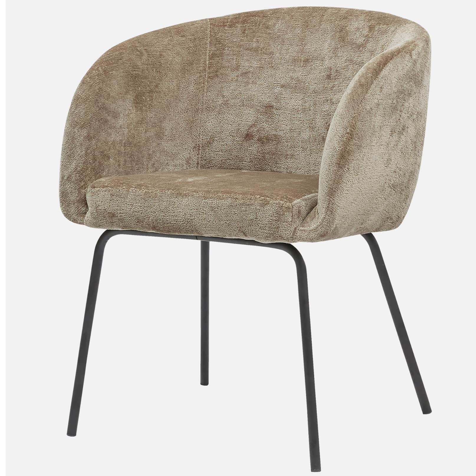 Patron Arm Chair in Beige and Black color - right_view