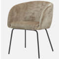 Patron Arm Chair in Beige and Black color - right_view