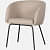 Patron Arm Chair in Beige color - rear_view