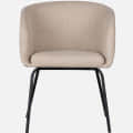 Patron Arm Chair in Beige color - left_view