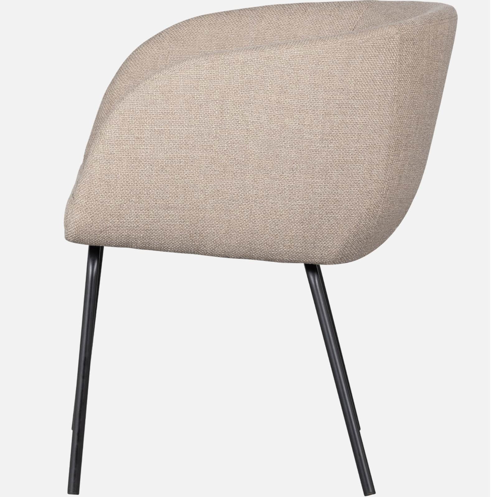 Patron Arm Chair in Beige color - right_view