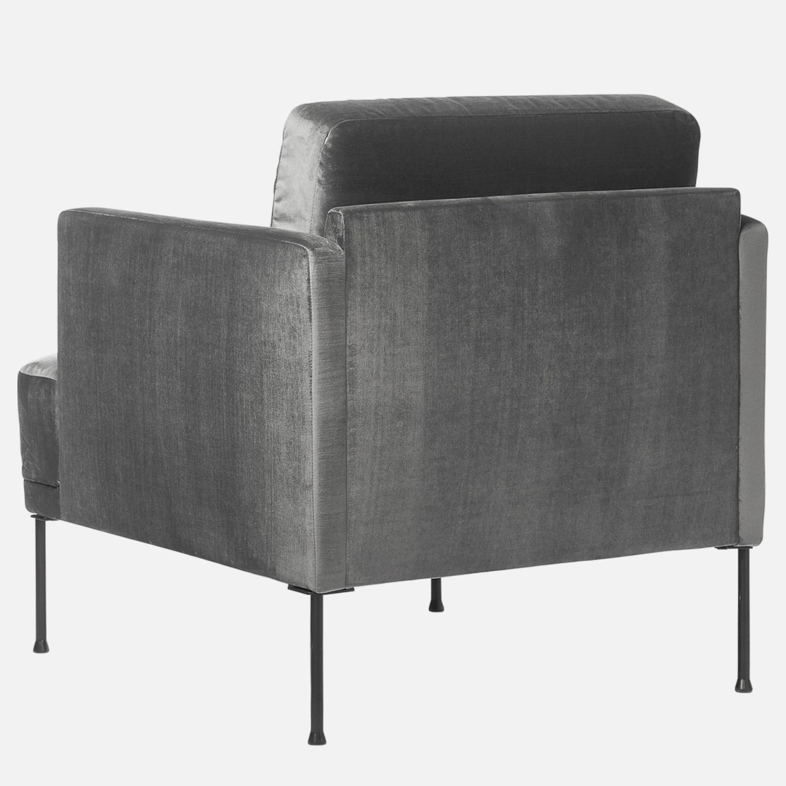 Milton Modern Arm Sofa with Grey color