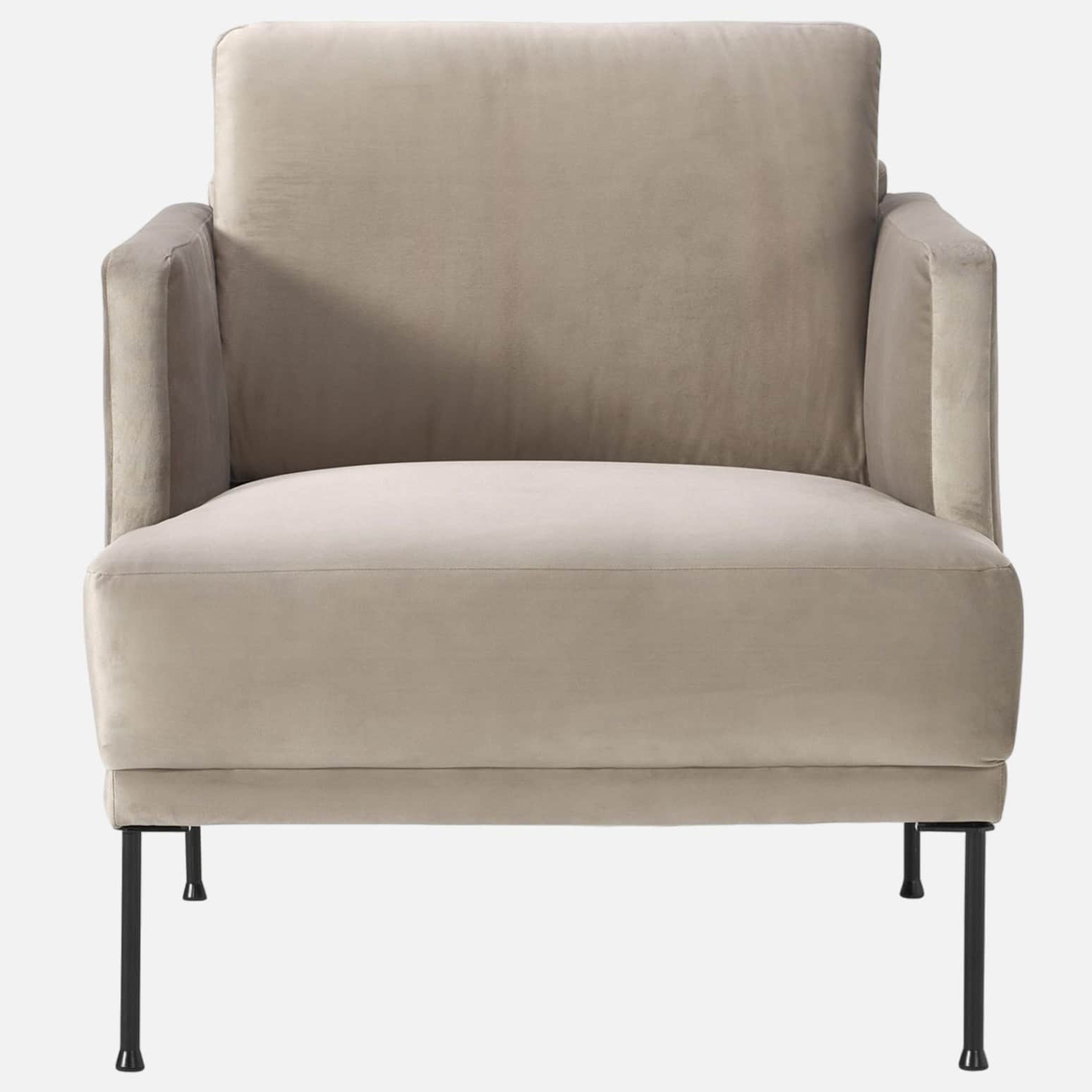 Marbito Metal Arm Sofa - rear_view