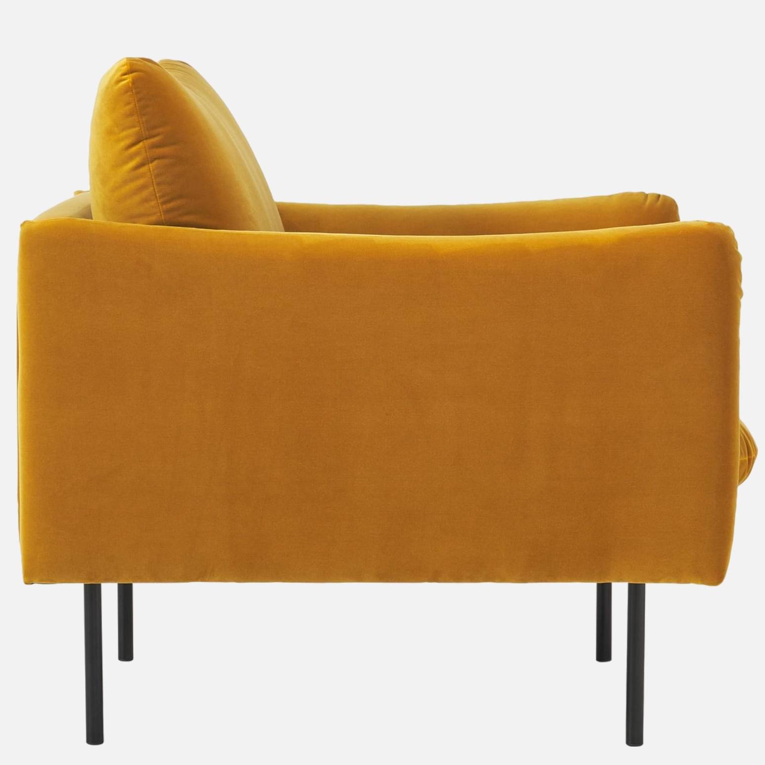 Marbito one seater Sofa with yellow color