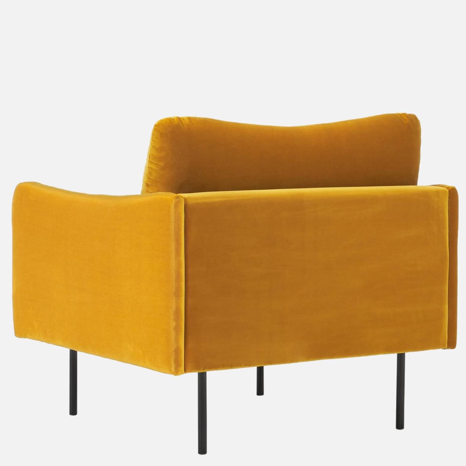 Marbito one seater Sofa with yellow color