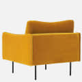 Marbito one seater Sofa with yellow color - right_view