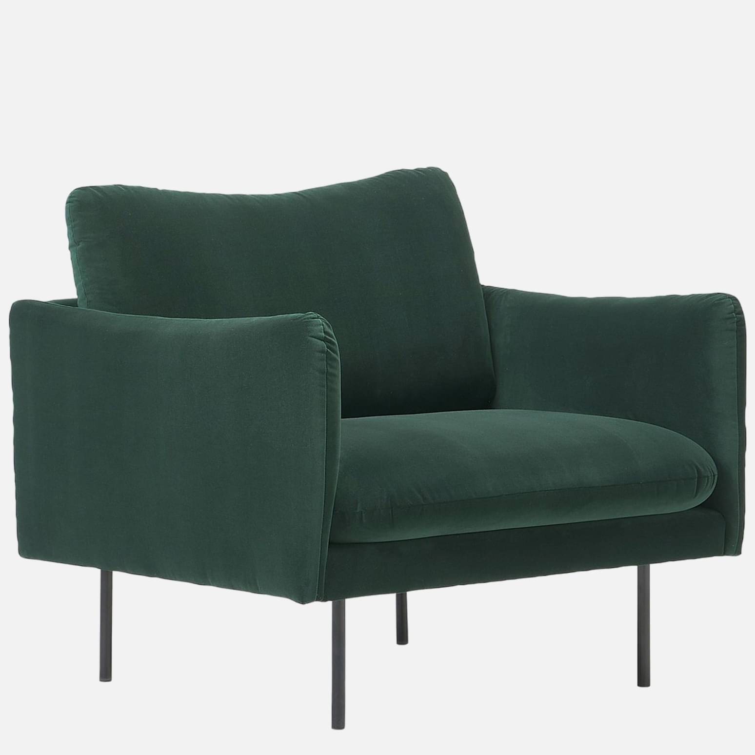Marbito Arm Sofa with Green and Black colour