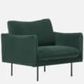 Marbito Arm Sofa with Green and Black colour - top_view