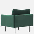Marbito Arm Sofa with Green and Black colour - left_view