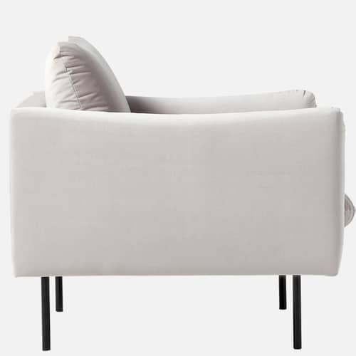 Marbito one seater Sofa with Grey color