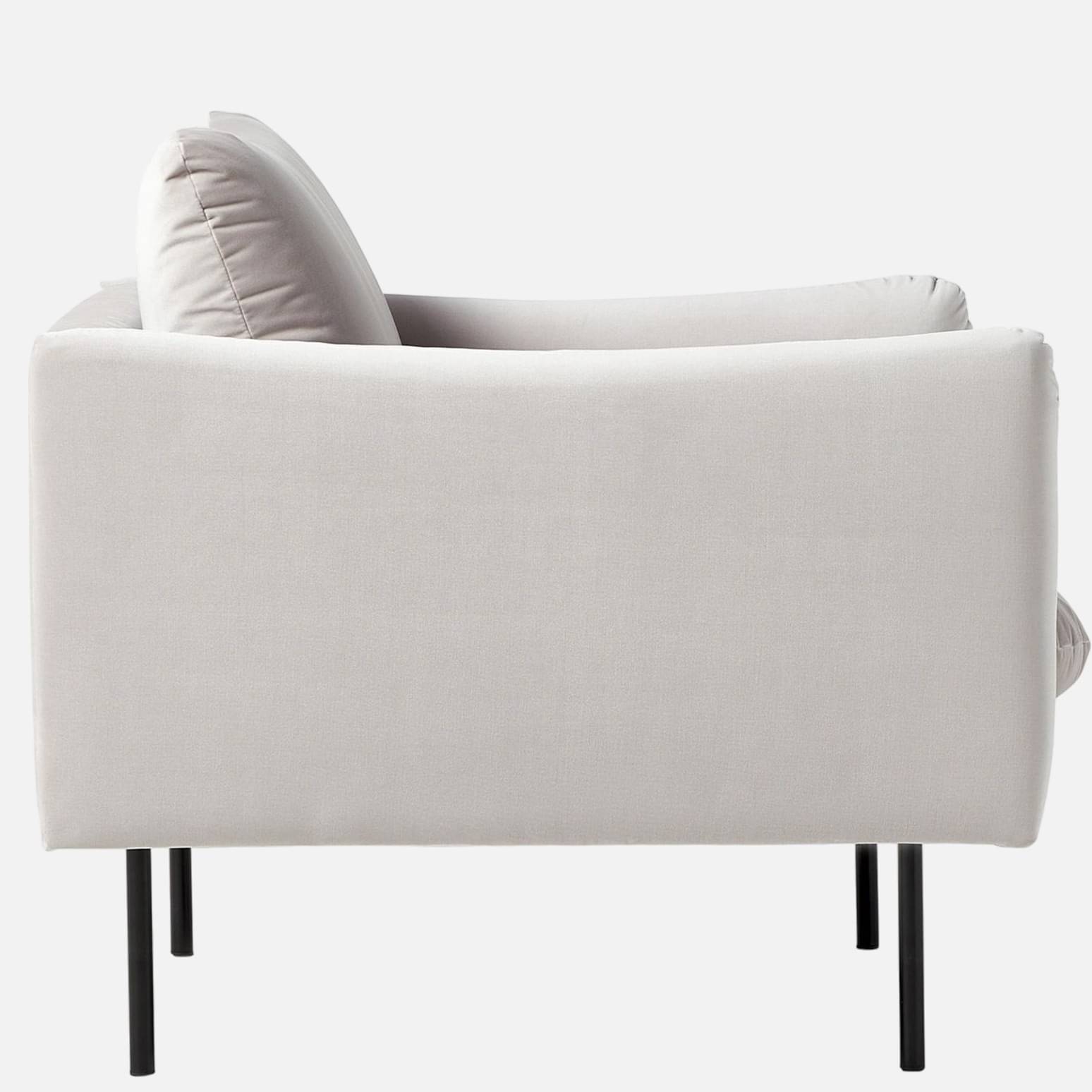 Marbito one seater Sofa with Grey color