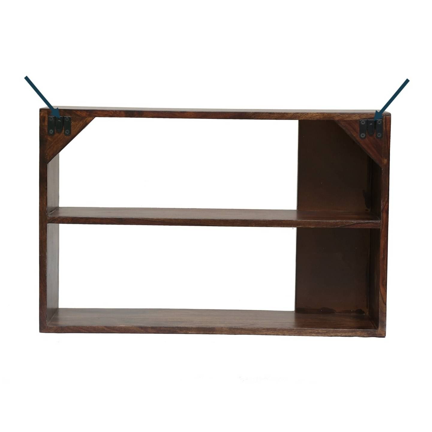 Omega Solid Wooden Wall  Book Shelf