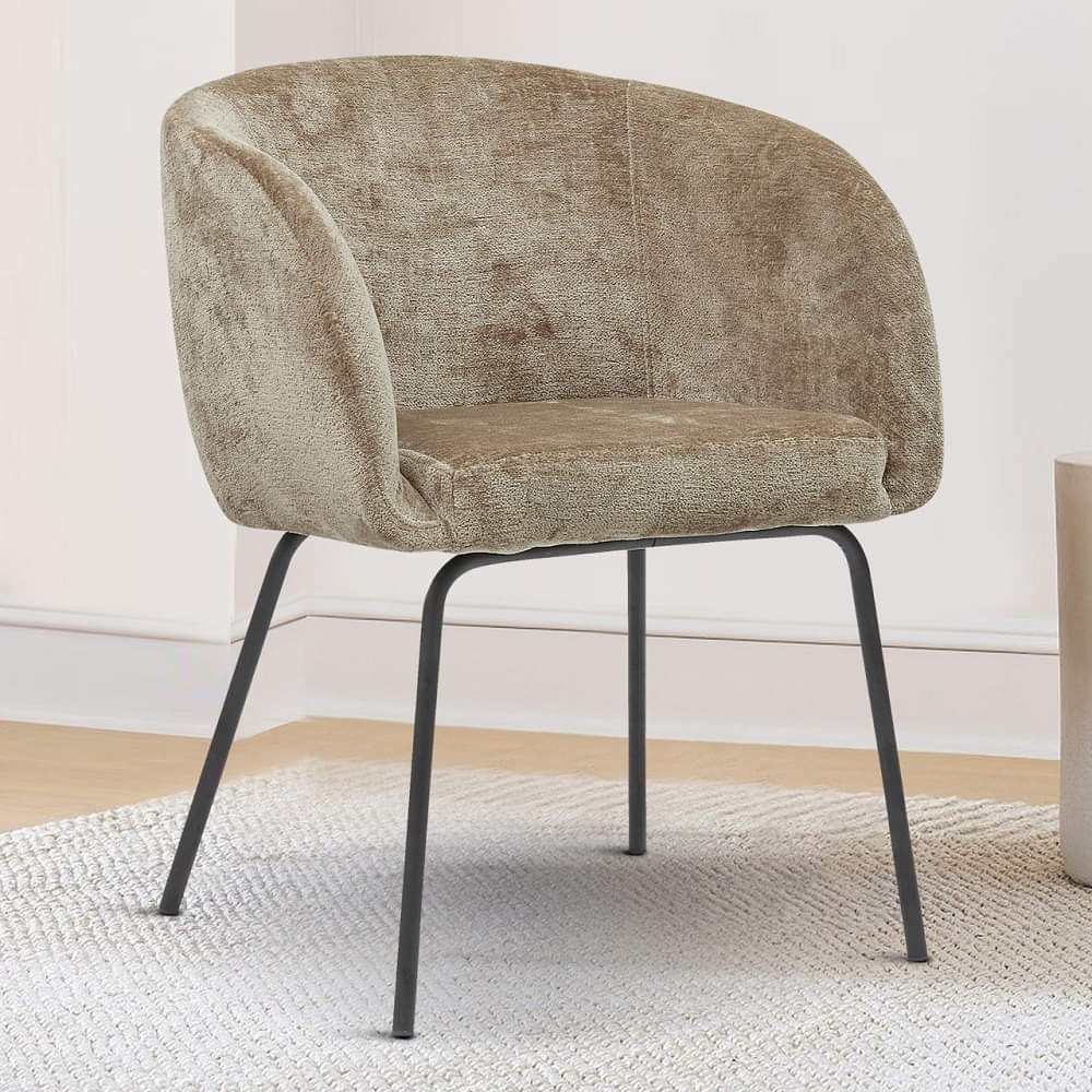 Patron Arm Chair in Beige and Black color - photo