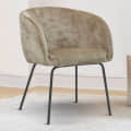 Patron Arm Chair in Beige and Black color - photo
