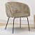 Patron Arm Chair in Beige and Black color - photo