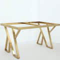 Denver Tempered Glass Dining Table - right_view