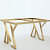 Denver Tempered Glass Dining Table - right_view