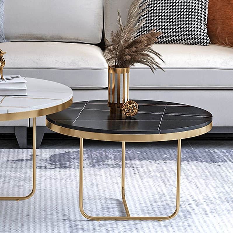 Eric Round Nesting Coffee Table (Set of 2) - front_view