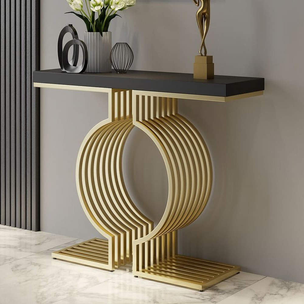 Novella Black Console Table - photo