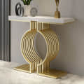 Novella Console Table with Metal Base - photo
