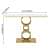 Novella White Console Table With Marble Top - right_view