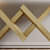 Novella Gold & White Metal Console Table - rear_view