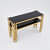 Acton Console Table with Storage Shelf - rear_view