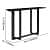Slaric Console Table with Black Metal Base - right_view