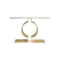 Novella Console Table with Metal Base - left_view