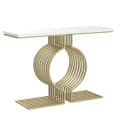 Novella Console Table with Metal Base - right_view