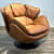 Volgo Rotating wooden Sofa Chair - front_view