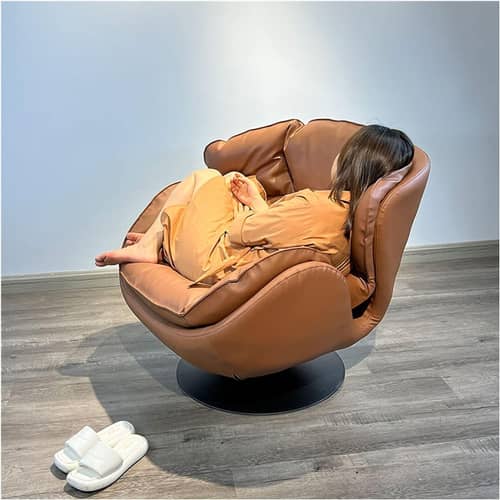 Volgo Rotating wooden Sofa Chair