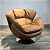 Volgo Rotating wooden Sofa Chair - bottom_view
