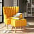 High Back Wing Chair for Living Room - top_view
