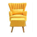 High Back Wing Chair for Living Room - left_view