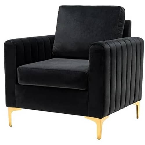 Bristo Upholstered Velvet Club Chair