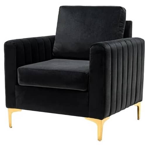 Bristo Upholstered Velvet Club Chair