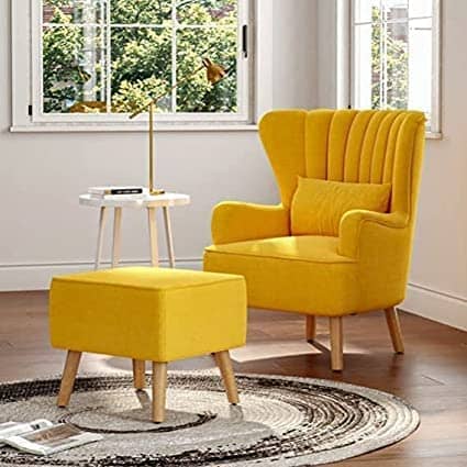 High Back Wing Chair for Living Room
