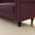 Daroo Velvet Fabric 3 Seater Diamond Sofa - top_view