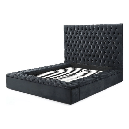 Advin wooden Hydraulic king size bed