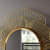 Golden Wall Mirror For living Room - top_view